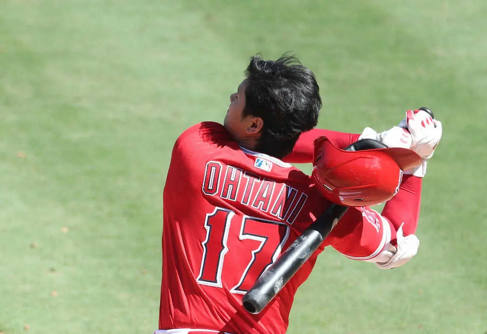 【画像・写真】大谷翔平　7試合ぶりマルチ安打も、チームの連勝は3でストップ