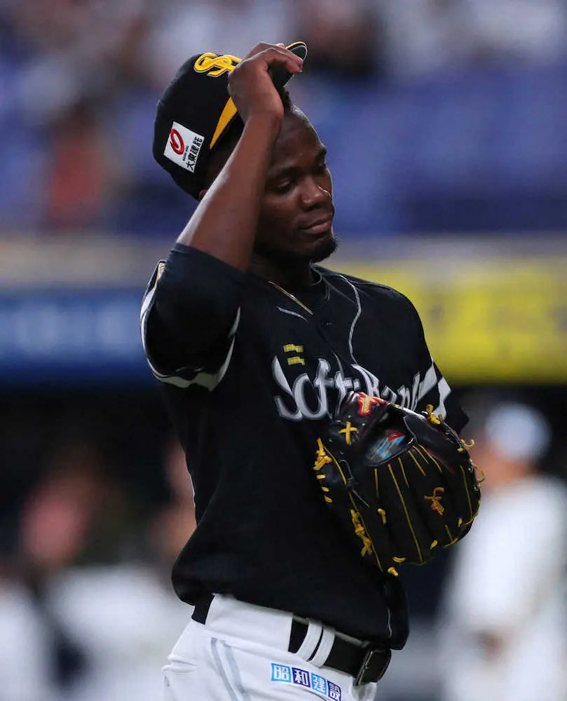 【画像・写真】ソフトB・モイネロ　左肩違和感でベンチ外、藤本監督「ちょっと疲れがきてる」