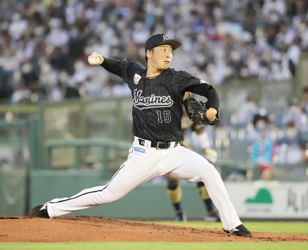 【画像・写真】ロッテ美馬が敵地7連戦の先陣「上に行くためには負けられない」