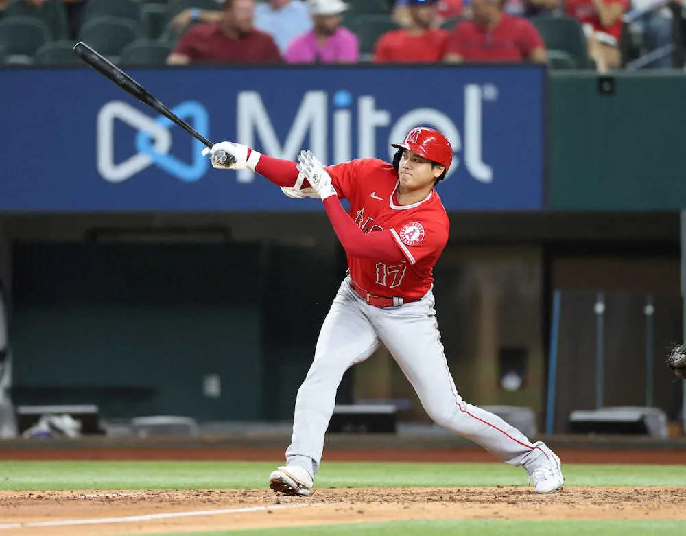 【画像・写真】エンゼルス・大谷　6試合連続安打！快足飛ばし決勝のホーム踏む