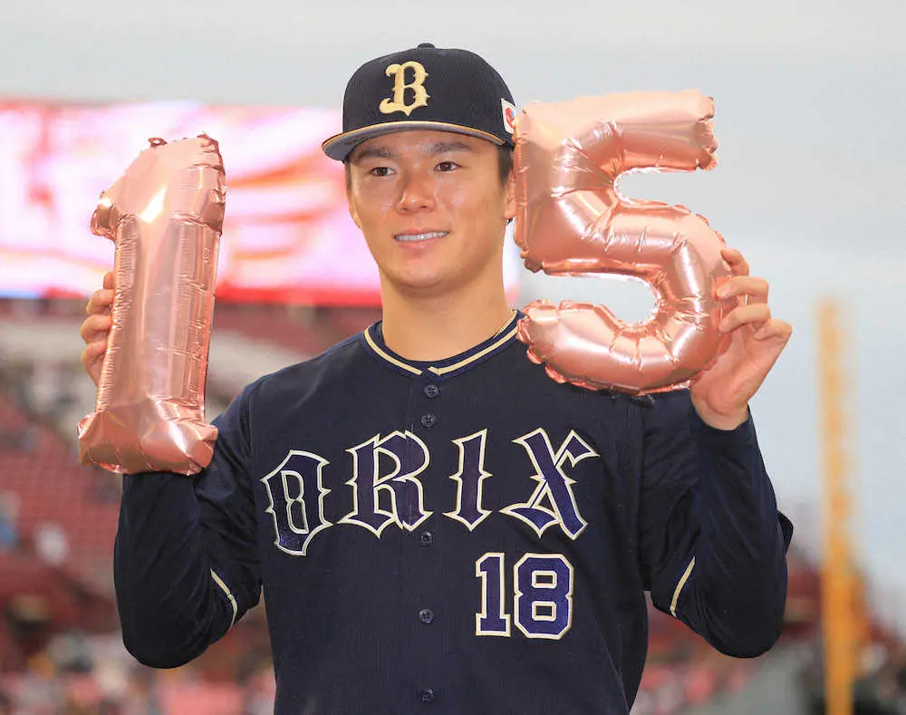 【画像・写真】6連勝のオリ・由伸　逆転Vファンに約束「勝って、恩返ししたい。全員で優勝しましょう」