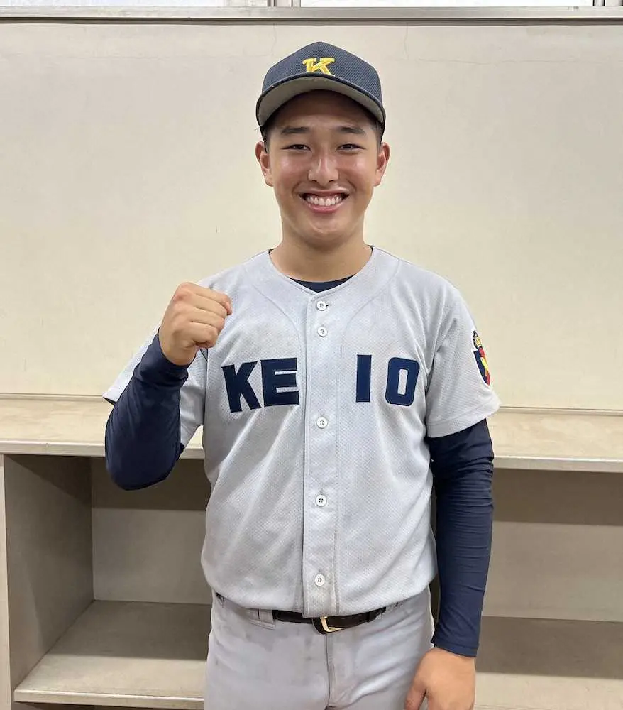 清原和博氏の次男 慶応の勝児が2安打 スポニチ Sponichi Annex 野球