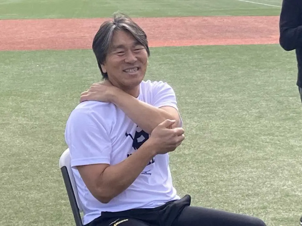 【画像・写真】松井秀喜氏　米で野球教室、ヤクルト・村上に言及「最近、55番といえばもう私じゃなくなってます」