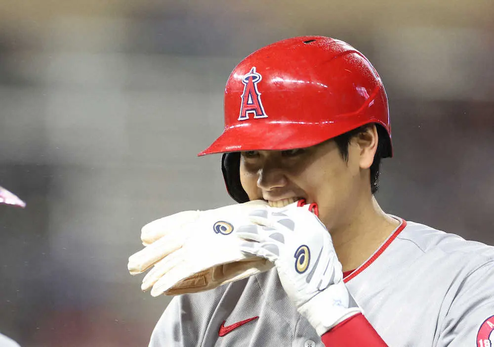 【画像・写真】大谷翔平　10試合連続安打　貴重な同点2点打で今季92打点