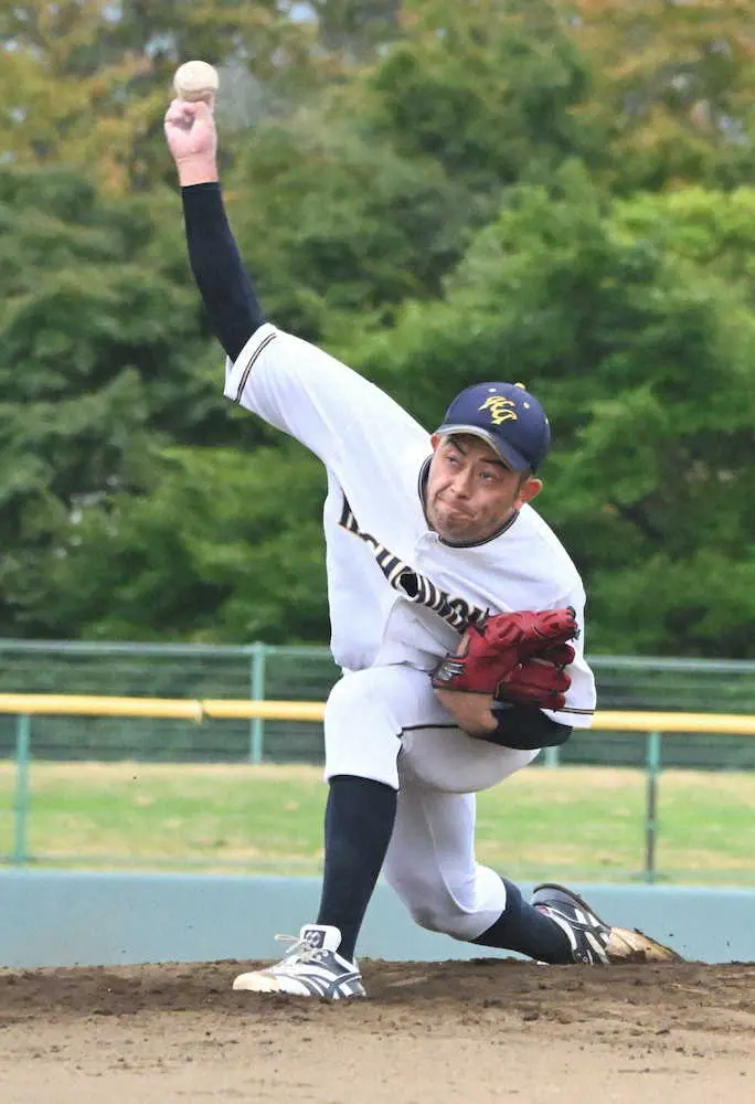 【画像・写真】【スポニチスカウト部（32）】八戸学院大・松山晋也　「東北の隠し玉」は最速154キロ大型右腕