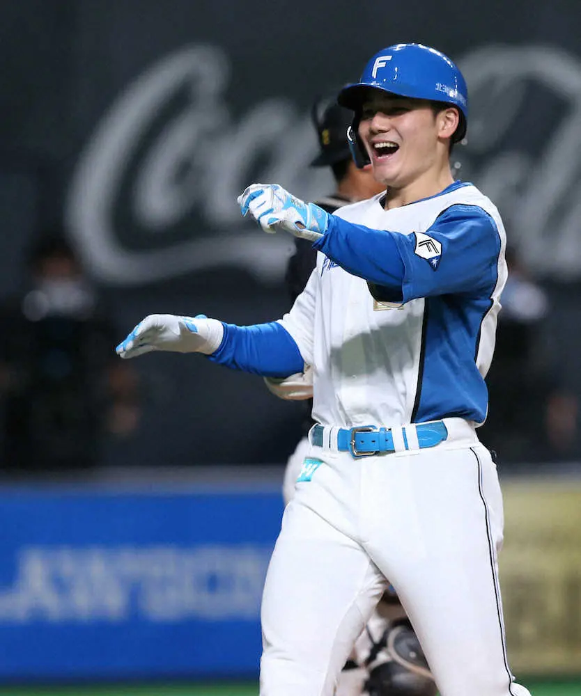 【画像・写真】日本ハム・清宮　18号はプロ初満塁弾「なんとかカバーしたいという気持ちで打席に入りました」