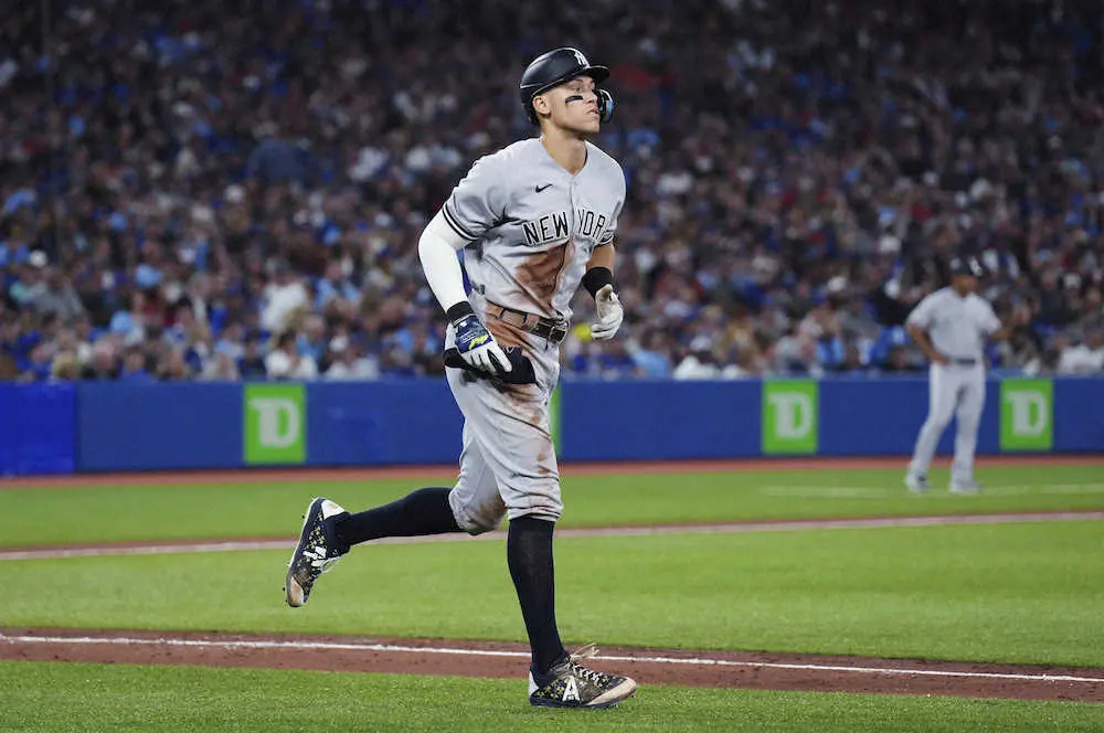 【画像・写真】ヤンキース3季ぶり地区優勝　ジャッジは61号またお預け、4打席連続四球に敵地も大ブーイング