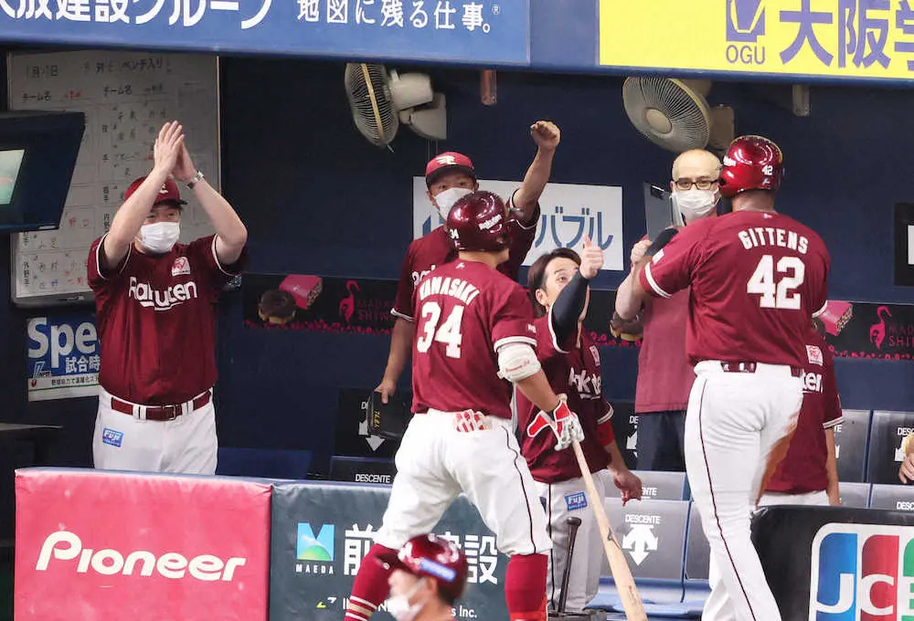 【画像・写真】楽天・ギッテンスV打　11試合ぶり先発で打線けん引「打球を前に飛ばせば何か良いことが起きる」