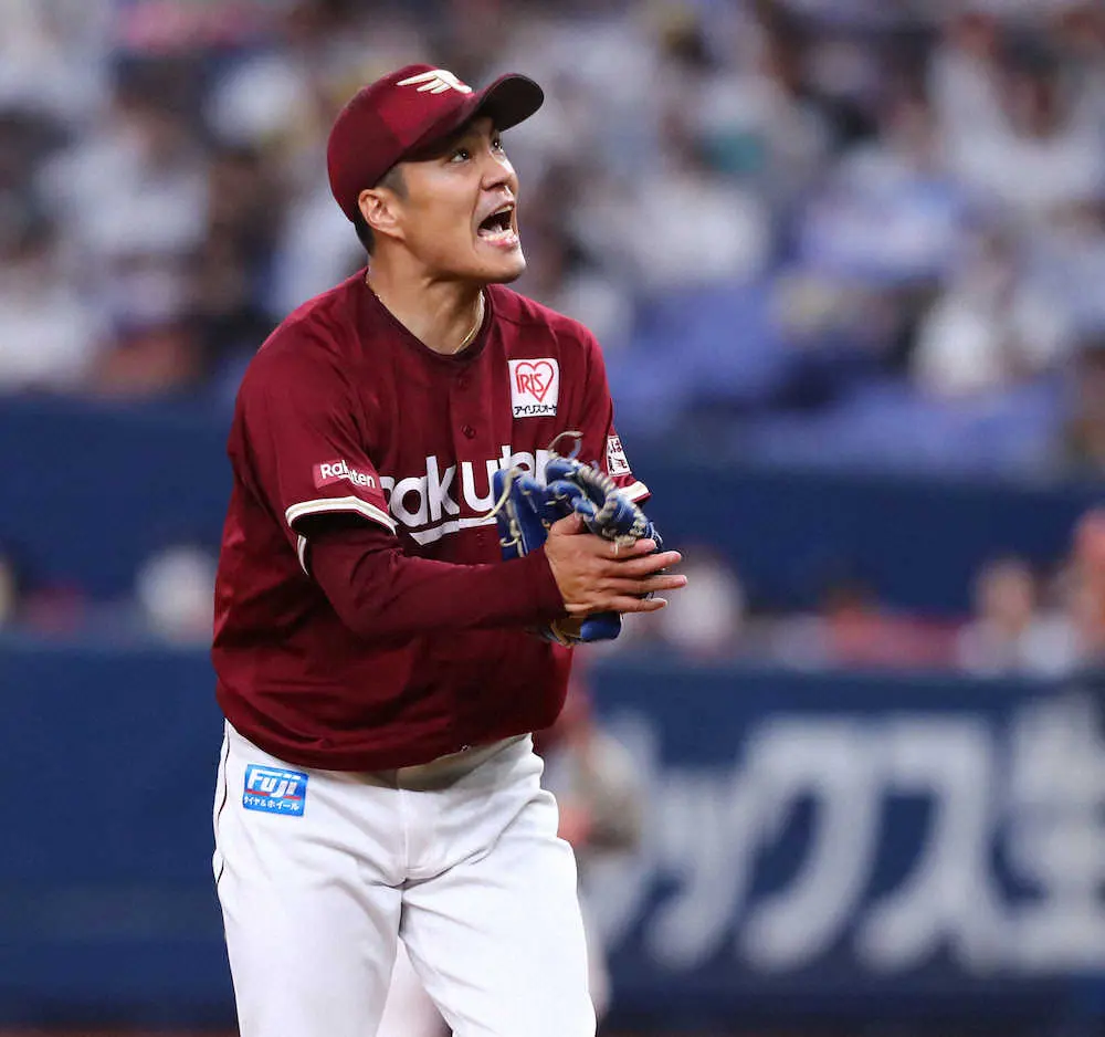 【画像・写真】楽天・則本10勝　CS進出へ気迫の1失点今季初完投　激励メッセージに奮起「頑張らなあかん」