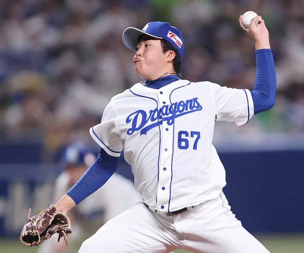 【画像・写真】中日・上田が規律違反で謹慎処分　8日にプロ初勝利挙げた期待の左腕