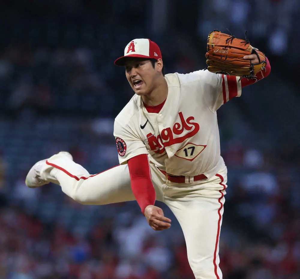 【画像・写真】大谷「3番・投手兼DH」で15勝目目指す　本拠地登板では5戦連続シティーコネクト・ジャージー着用