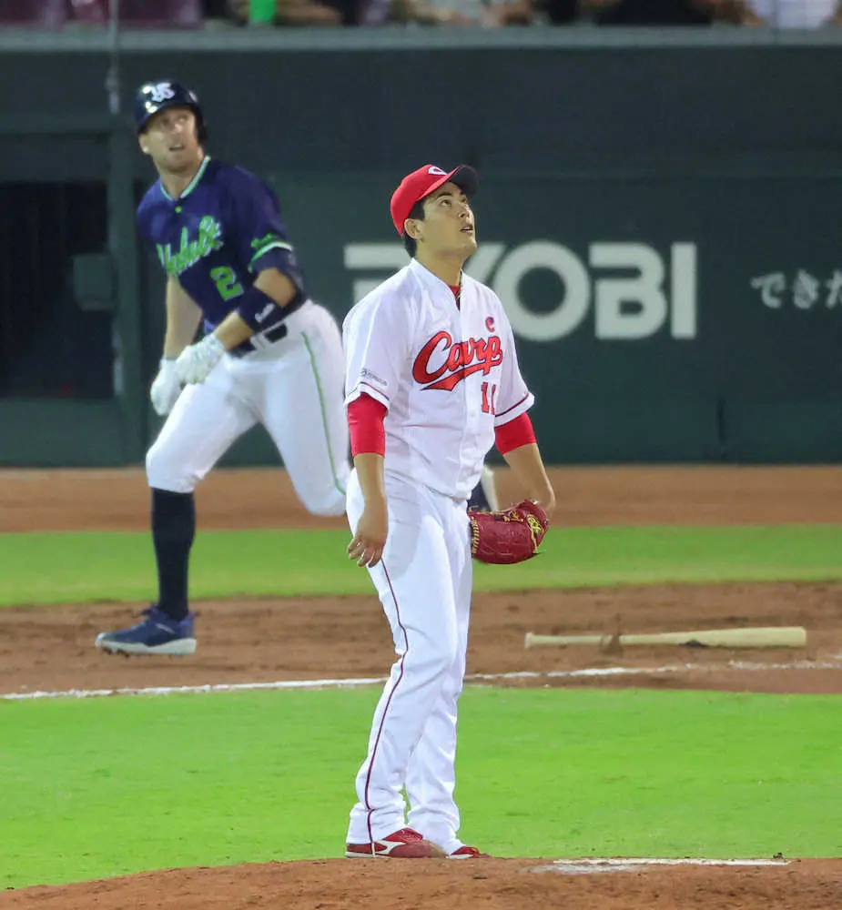 【画像・写真】広島5位確定　先発3本柱でまさかの3連敗…九里「チームを勝たせる投球ができなかった」今季最短3回KO