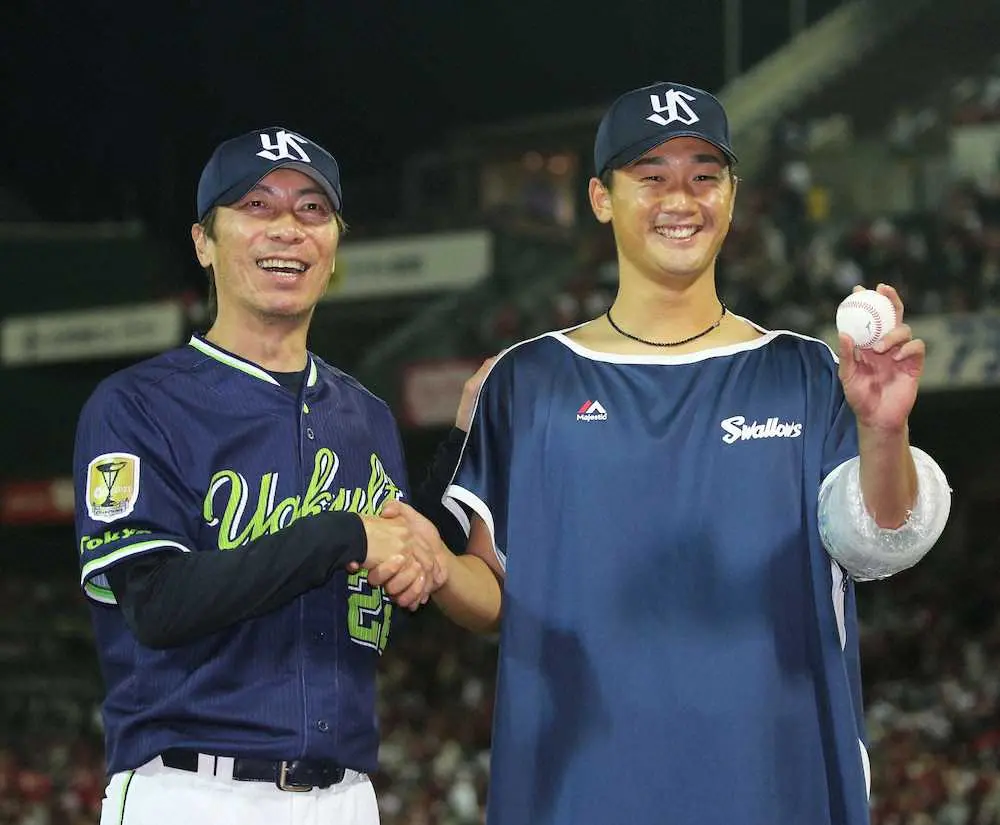 【画像・写真】ヤクルト・山下　「新球」ワンシームでプロ1勝　8回途中無失点