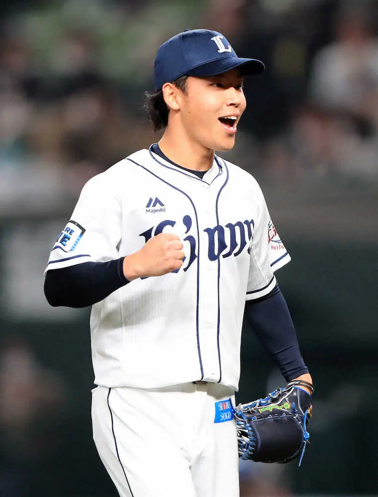 【画像・写真】育成出身の西武・水上　35ホールドPで最優秀中継ぎ投手賞　「うれしい！絶対抑えようとスイッチ入れた」