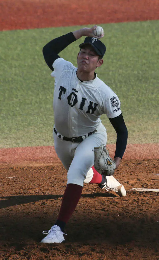 【画像・写真】大阪桐蔭が夏日本一の仙台育英撃破　プロ注目・川原嗣貴が完投勝利「スタイル貫けた」