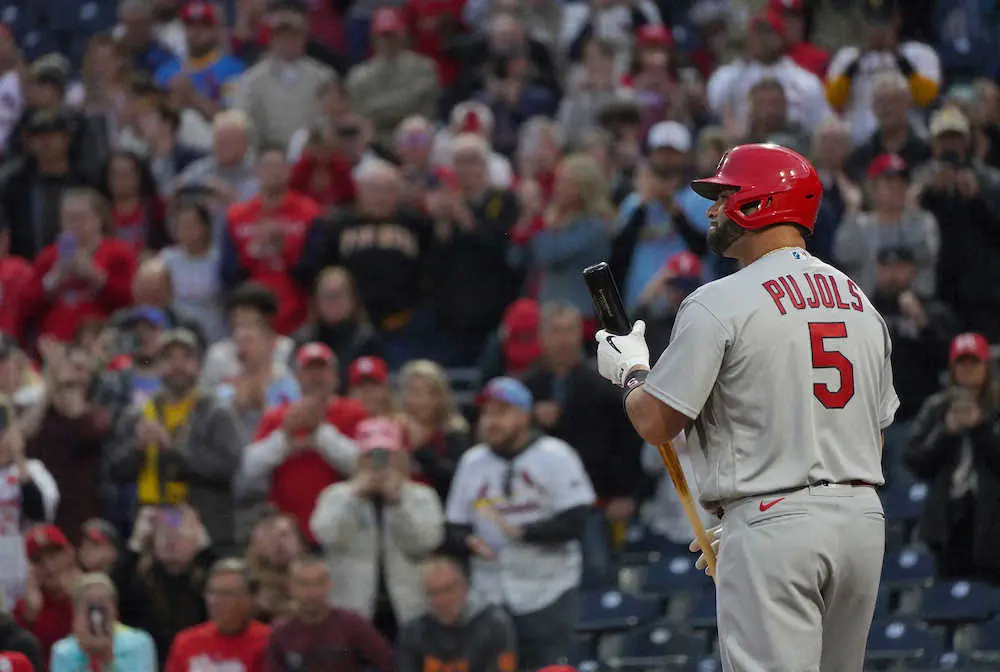 【画像・写真】カージナルスのプホルスが通算703号　通算打点でルースを抜いて単独2位に浮上