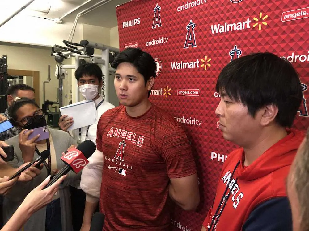 【画像・写真】【大谷翔平と一問一答（2）】日本人史上最高43・5億円契約「球団と良い関係を築けたのはいいこと」