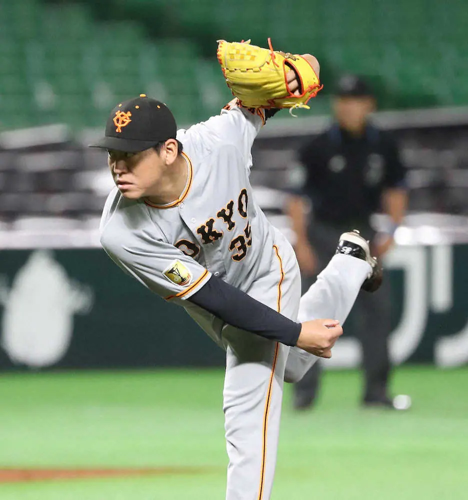 【画像・写真】巨人・井納、15年ドラフト1位の桜井が構想外に