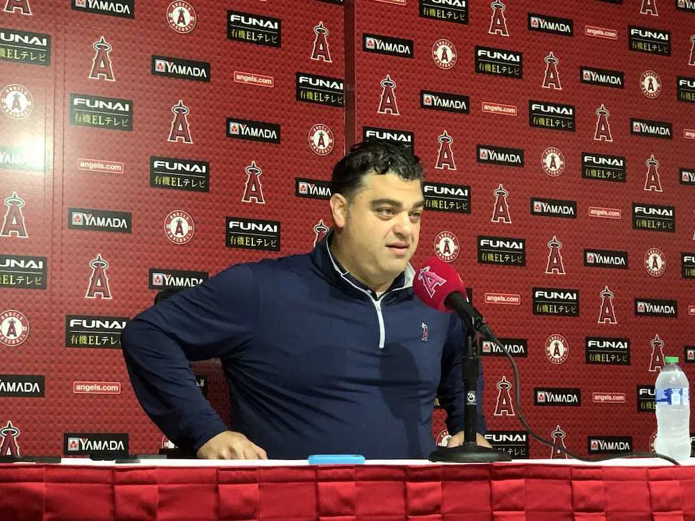 【画像・写真】エ軍GM今季総括　大谷の43.5億円契約は「ふさわしい」　残留熱望「最初のステップ　長くチームに」