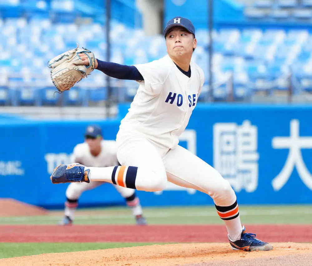 【画像・写真】法大　先発・尾崎好投も、打線振るわず7敗目