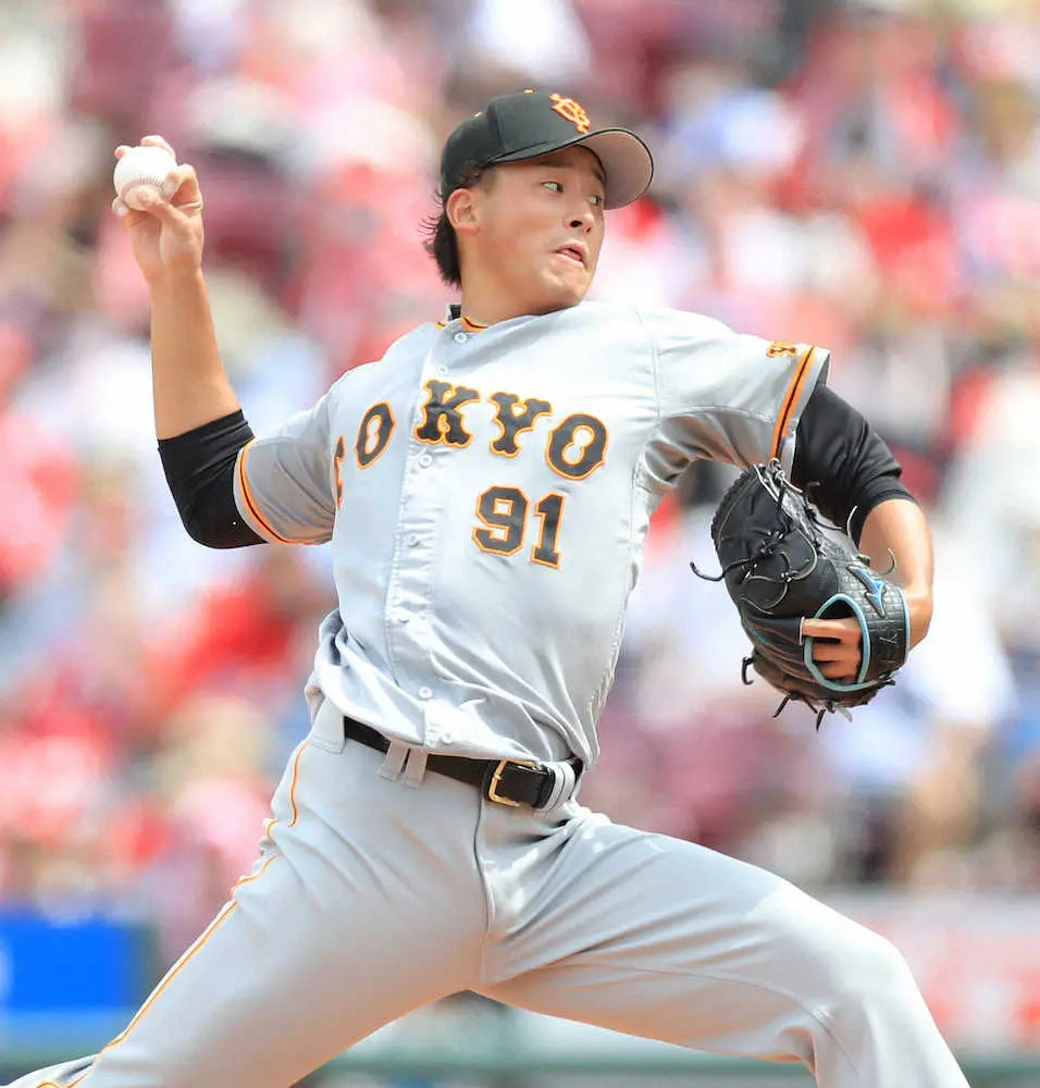 【画像・写真】巨人・堀田が球速＆体重アップ狙う「90キロに持っていけたら」