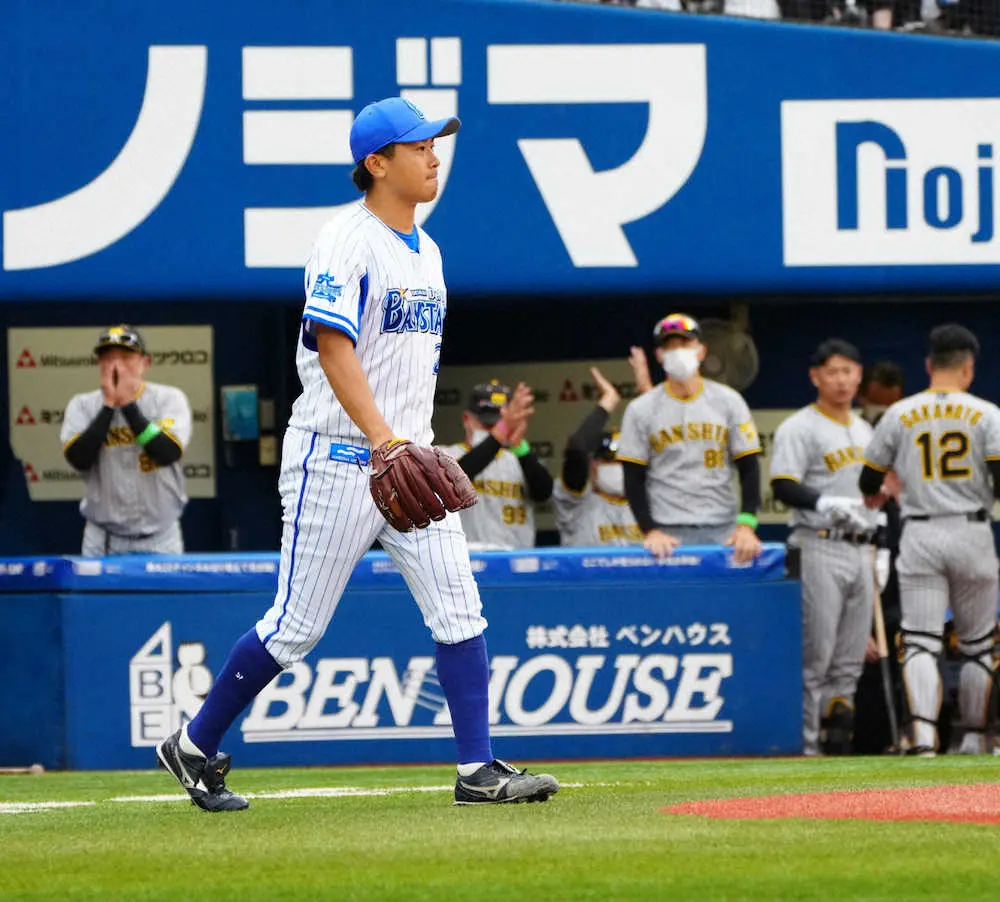 【画像・写真】DeNA・今永　逆球が命取り　阪神・近本への内角狙った直球が真ん中に