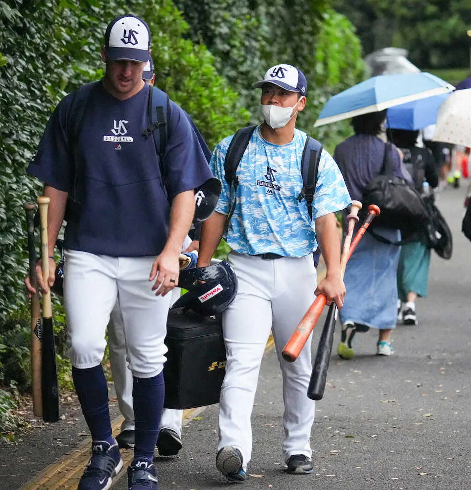 【画像・写真】ヤクルト・丸山和　グッチ魂継承誓う「一言一言が今の財産になっている」