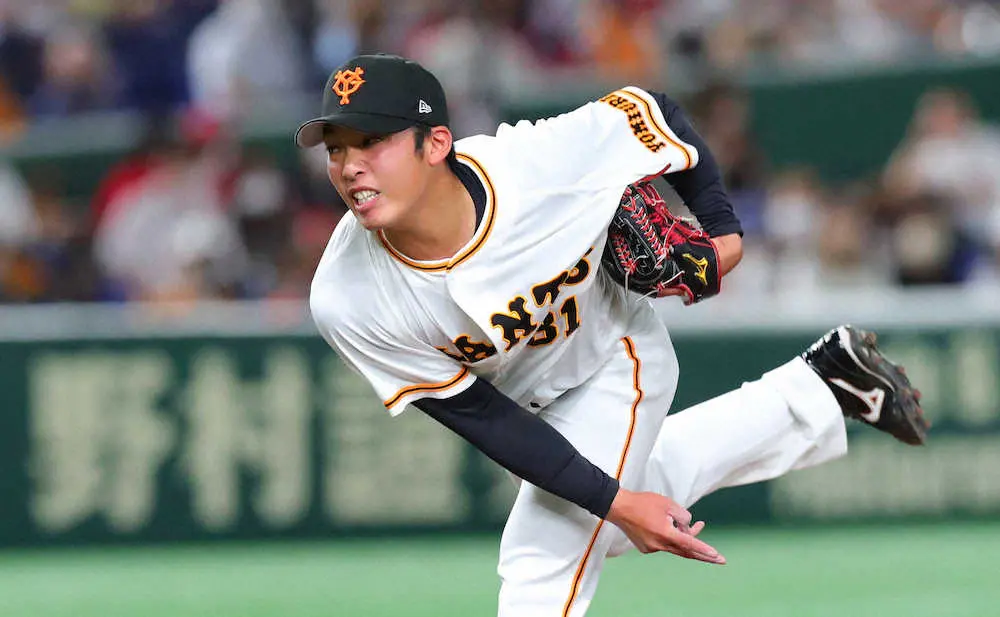 【画像・写真】巨人・赤星　新球チェンジアップに挑戦　飛躍へ「球種は多ければ多い方がいい」