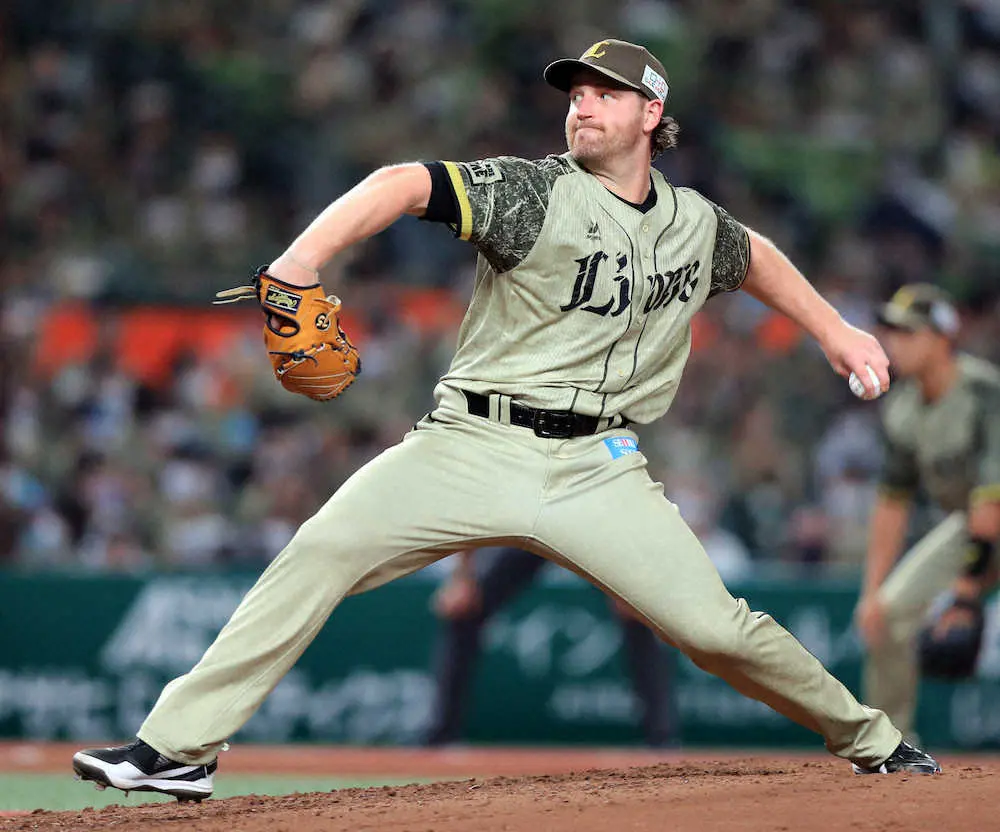 【画像・写真】西武　左腕エンスと来季も契約へ　来日1年目の今季に10勝　人間性も球団は評価