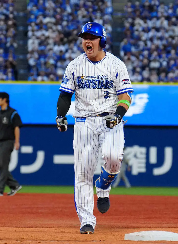 【画像・写真】DeNA　1点追う9回に牧“絶叫打”から1死満塁も…代打・藤田ヘッスラ届かず立ち上がれず、佐野は涙