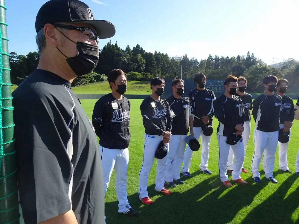 【画像・写真】ロッテ・吉井監督「先入観をぶっ壊す」　新しいチーム、固定観念を「一度壊すのはセオリー」