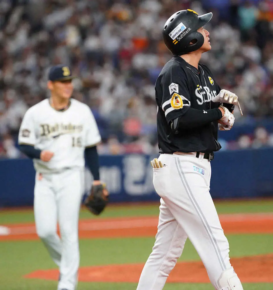 【画像・写真】ソフトバンク　ポストシーズン連勝記録18でストップ　投手陣乱調で“2敗”　柳田も不発