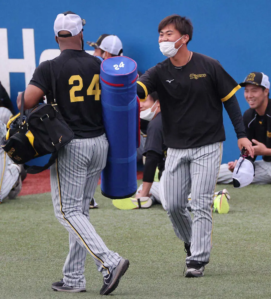 【画像・写真】阪神・桐敷が1軍合流、第5戦先発濃厚　同学年・湯浅の熱投に刺激「自分も負けずに」