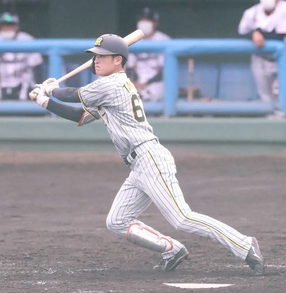 【画像・写真】阪神2軍　平田監督が高寺を評価「1軍で足りないもを勉強させてもらい変わってきた」試合後の一問一答