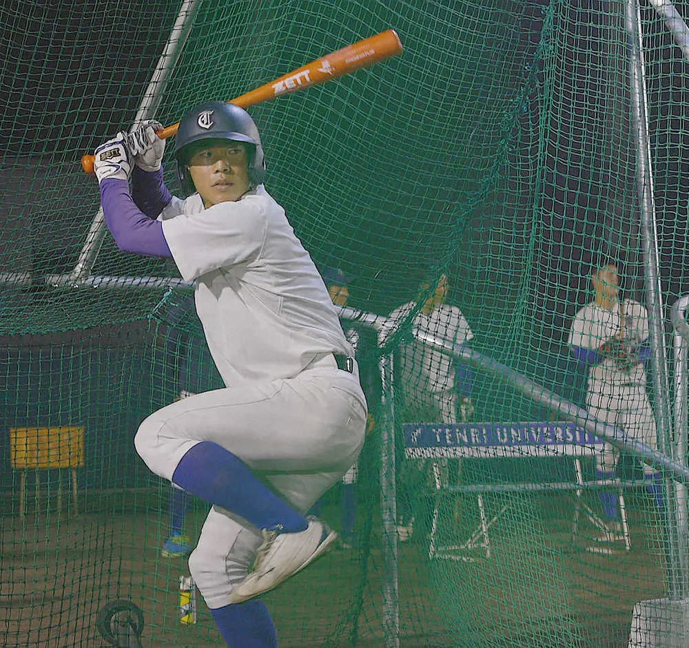 【画像・写真】天理大・友杉　大学球界屈指の遊撃手が見据えるドラフトの先「プロに入るのが目標にならないように」