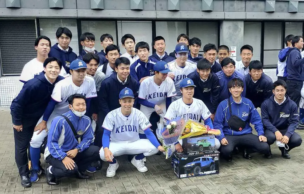 【画像・写真】【関西六大学野球】ドラフト候補の大経大・才木海翔は登板なしも白星締め