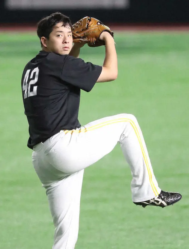 【画像・写真】ソフトB・大関「3アップ」の誓い　来季先発ローテの柱としてシーズン通して活躍だ　