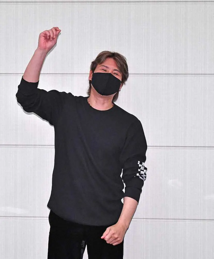 【画像・写真】日本ハム・新庄監督　日体大・矢沢競合なら「日体大の帽子被っていこうかな。矢沢永吉さんのタオルも」