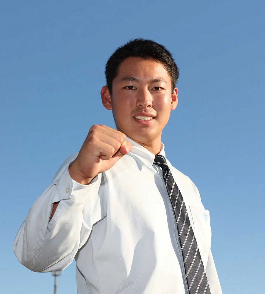 【画像・写真】近江・山田は自然体でドラフト待つ　高松商・浅野翔吾には“宣戦布告”…プロで「抑えます」