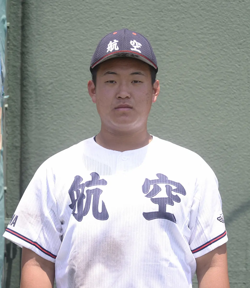 【画像・写真】【ドラフト会議】オリックス2位の日本航空石川・内藤　主砲ラオウに憧れ「いろいろ聞いて学びたい」