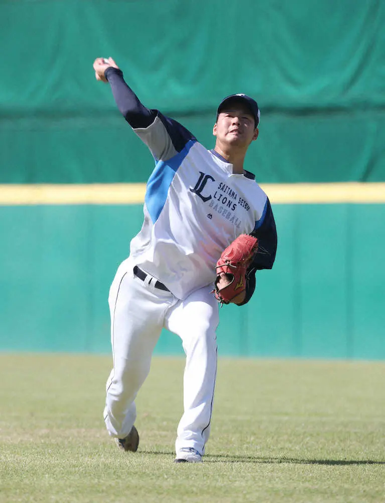 【画像・写真】西武・渡辺、ドラ1蛭間との再共闘に意欲　浦学で同期「一緒にできたらうれしい」