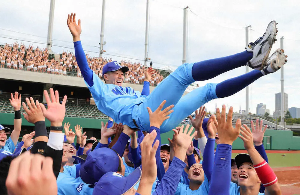 【画像・写真】日本ハム1位・矢沢　快投で日体大V導いた！　二刀流も投球に専念し10回1失点