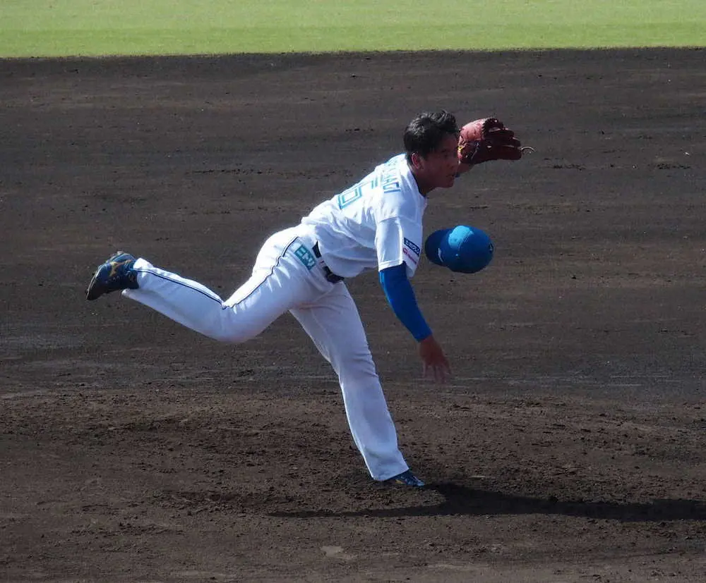 【画像・写真】日本ハム1年目の畔柳　侍ジャパン戦登板切符！新庄監督視察の宮崎で快投