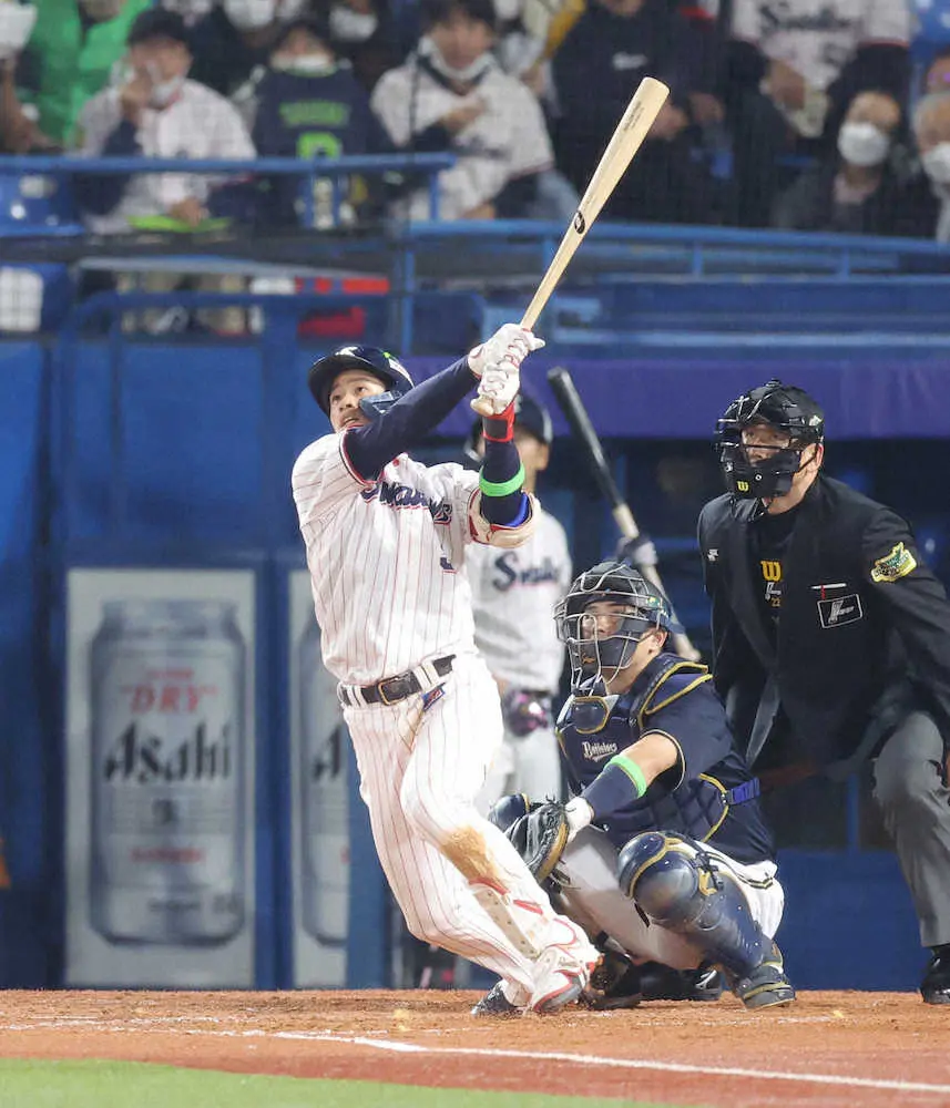 【画像・写真】【日本S第2戦見どころ】ヤクルト塩見　球団史上初のシリーズ初戦からの2試合連続3安打以上なるか