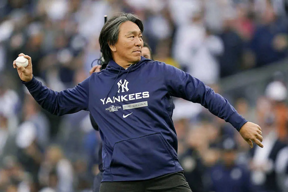 【画像・写真】ヤンキース　松井氏始球式も…わずか3安打で痛すぎる3連敗