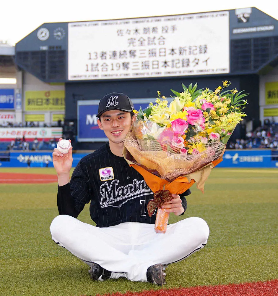 【画像・写真】沢村賞　ロッテ・佐々木朗希への期待の声　4月に史上最年少の完全試合　平松政次委員「偉大な記録だ」