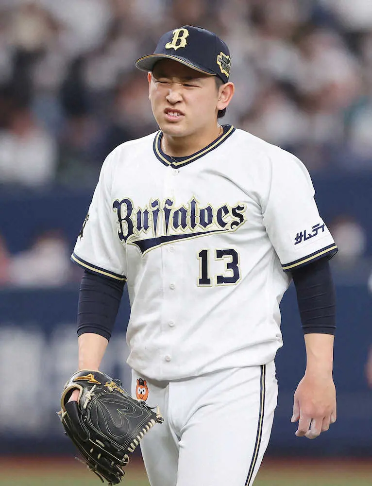 【画像・写真】一発に泣いた…オリックス・宮城は6回途中3失点　山田に痛恨3ラン浴び「5回のところがすべて」