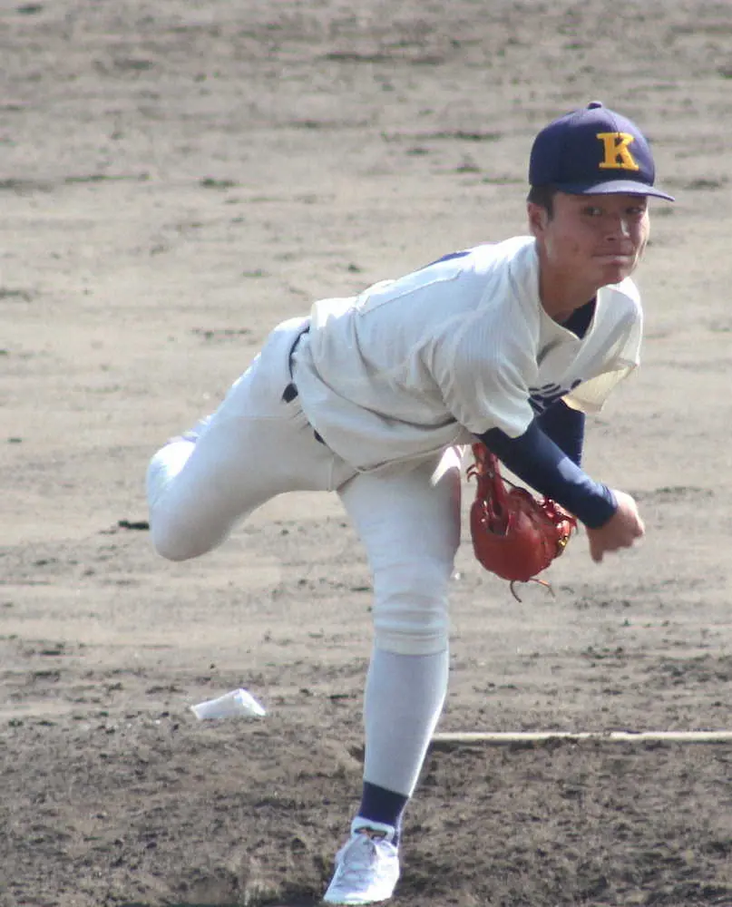 【画像・写真】海星が16年以来のセンバツ出場を有力とするベスト4進出　2番手で登板した高野が投打に奮闘