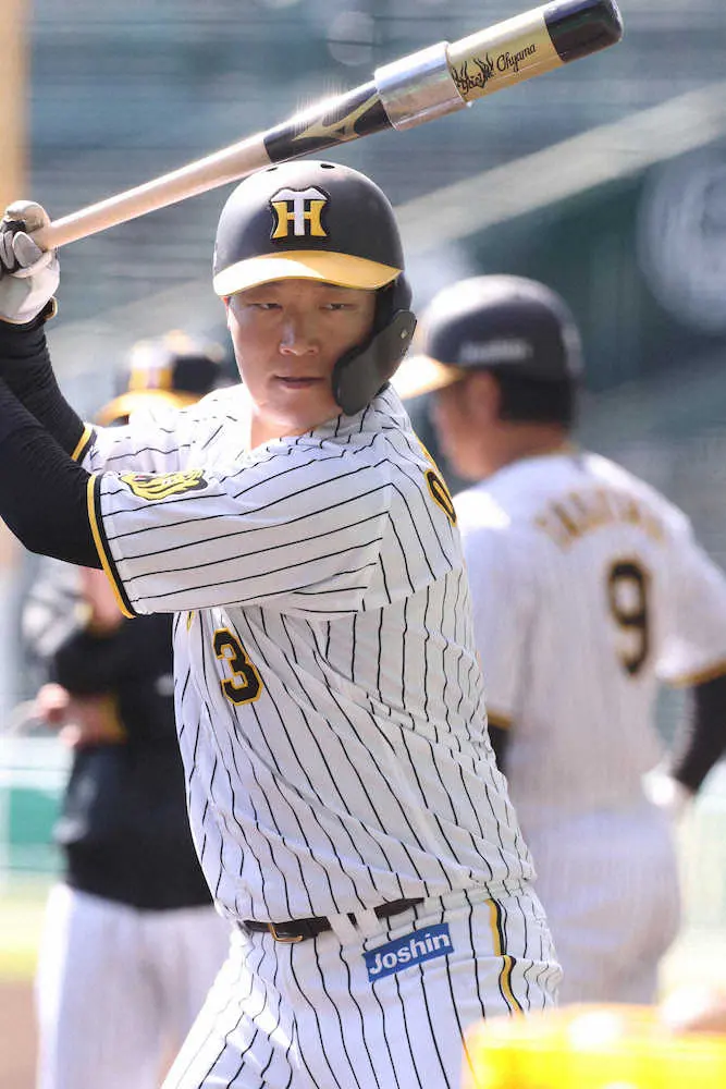 【画像・写真】阪神・大山　来季一塁固定で「しっかり準備できる」主軸として決意新た「まだ数字も物足りない」