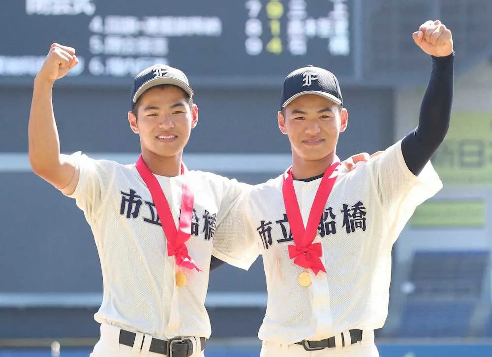【画像・写真】巨人育成9位・森本哲星、双子の兄とプロで再会誓う　ともに市船を甲子園導いた兄・哲太は大学進学